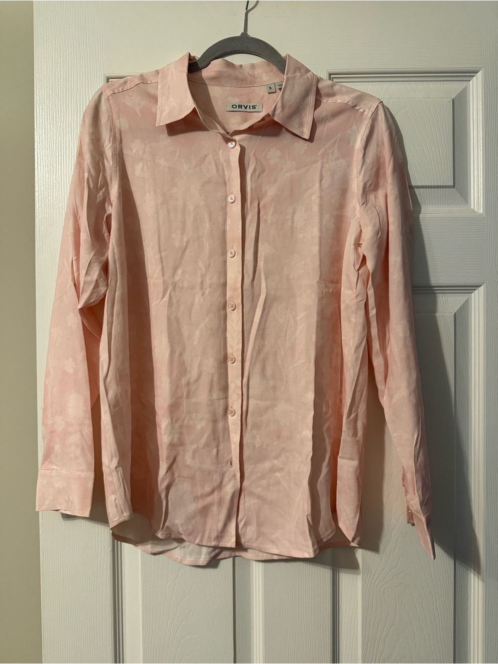 Orvis Silk Button-Up Blouse